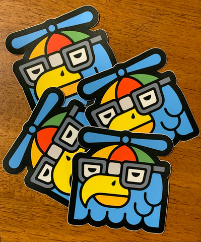 "Bird Nerd" decal