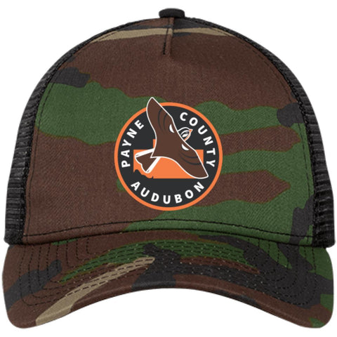 NE205 Embroidered Snapback Trucker Cap