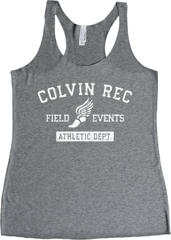 Colvin Rec Field Events Tank white ink