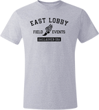 East Lobby tee black ink