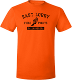 East Lobby tee black ink
