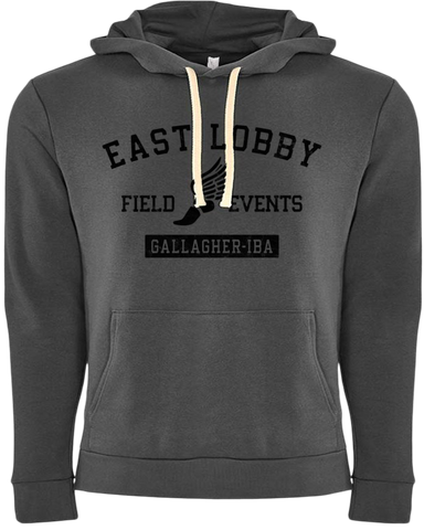 East Lobby hoody black ink