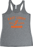 East Lobby Field Events tank orange ink