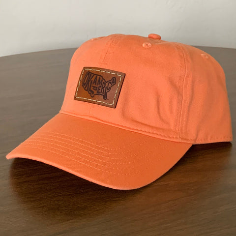 Leather Patch Comfort Colors Caps