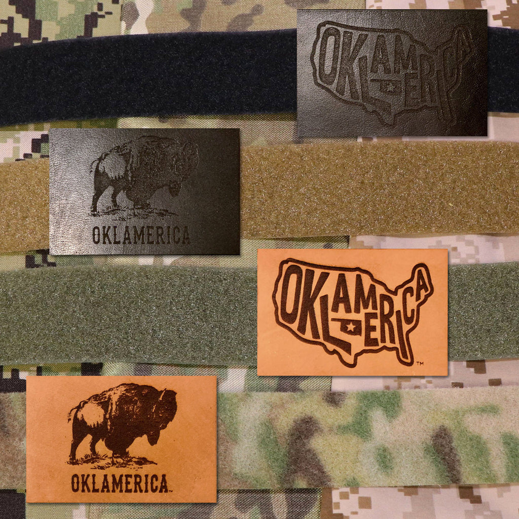 Oklamerica military morale patch