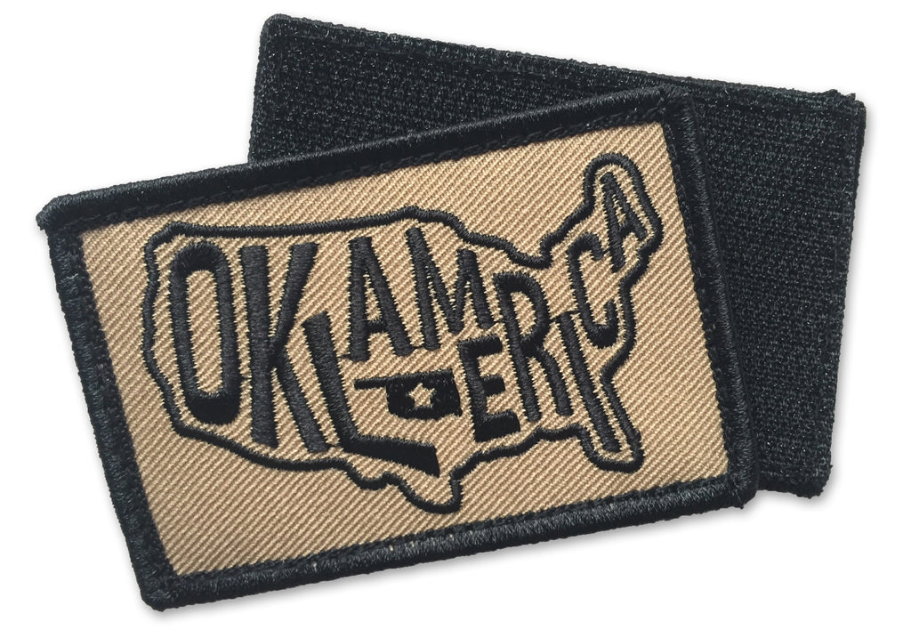 Oklamerica military morale patch