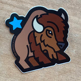 Bison decal