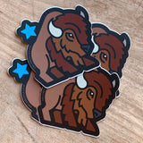 Bison decal