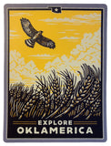 "Explore Oklamerica" decals