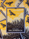 "Explore Oklamerica" decals