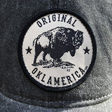 "Original Oklamerica" bison cotton twill cap